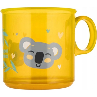 Canpol babies protiskluzový hrneček žlutá koala 170 ml