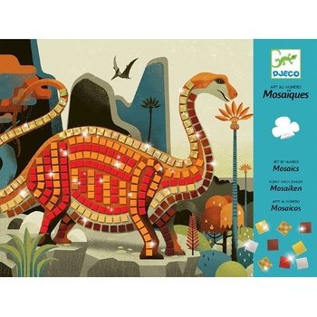 Djeco Penová mozaika Dinosaury DJ08899