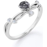 Silenti Jewelry Сребърен пръстен "Тържественост" - 8 - 57мм (18.1мм диам. )