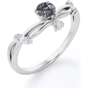 Silenti Jewelry Сребърен пръстен "Тържественост" - 8 - 57мм (18.1мм диам. )