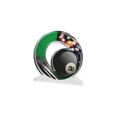 Poháry Bauer Akrylátová trofej ACTW0200M04 Billiard