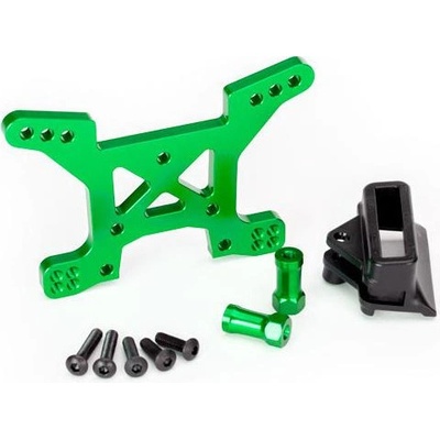 Traxxas věž předních tlumičů hliníková zelená