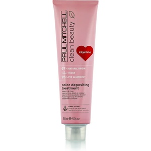 Paul Mitchell Clean Beauty Color Protect Color Depositing Treatment 150 ml цвят Cayenne