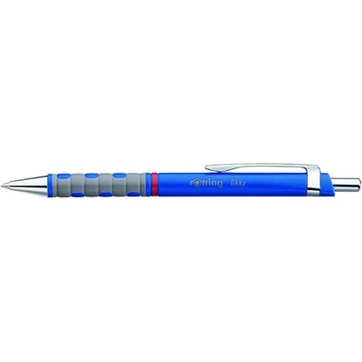 rOtring Химикалка, 0, 8 мм, с бутон, синьо тяло, ROTRING "Tikky", синя 1904741 (1904741)