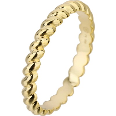 Bealio stříbrný prsten CROISSANT yellow 03 13243 2763