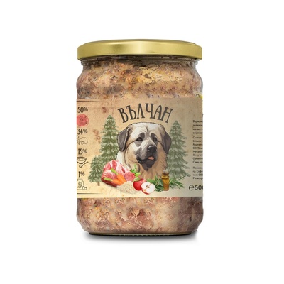 Benvita Вълчан - храна за кучета със свинско и зеленчуци