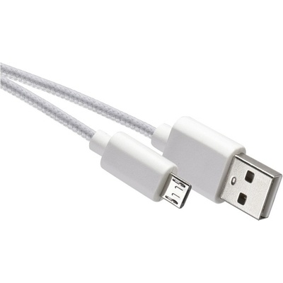 Emos EMS376 USB 2.0, A konektor/USB B micro konektor, bílý