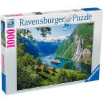 Ravensburger Пъзел Ravensburger от 1000 части - Норвегия (12000475)
