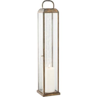 House Nordic Метален/стъклен фенер (височина 60 cm) Herslev - House Nordic (6409123)