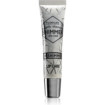 FlosLek Laboratorium Lip Care Shimmer блестящ гланц за устни цвят Angelic Diamond 10 гр