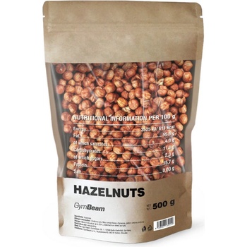GymBeam Hazelnuts 500 g