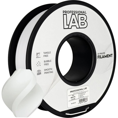 Professional Lab FG-P62-E1, 3D филамент, PLA, 1, 75mm, 1000g, Бял (White) (FG-P62-E1)