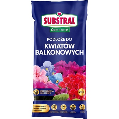 SUBSTRAL Osmocote Substrát Pôda pre ruže 20 l