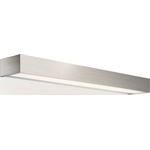 DECOR WALTHER Стенна лампа Box LED 2700K 60 см никел (0333234)