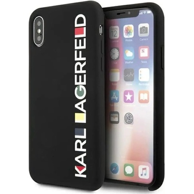 KARL LAGERFELD Калъф Karl Lagerfeld Glossy Bauhaus iPhone X/XS - черен (3700740468821)