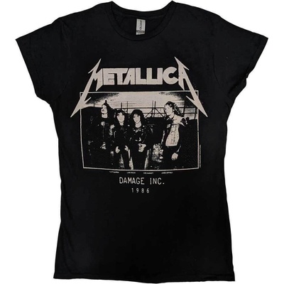 Metallica Masters of Puppets Photo Damage Inc Tour Black L Дамски Риза (<![CDATA[METTS32LB03]]>)