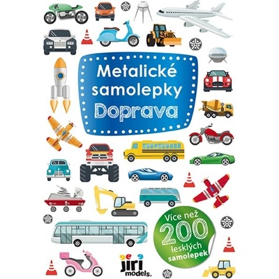 Metalické samolepky Doprava