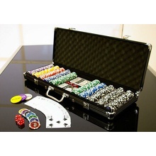 Garthen 499 Poker set 500 ks 5-1000 Ocean Black Edition