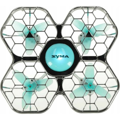 RC dron Syma X26PRO 2.4GHz LED Wi-Fi černý 16 akrobacií vyhýbání se překážkám