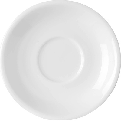 FINE DINE Podšálka pre stohovateľnú šálku na espresso, 120 mm Pure Bianco