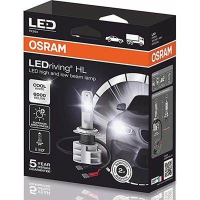 Osram gen2 LEDriving HL H7 12/24V LED set 6000K 2ks
