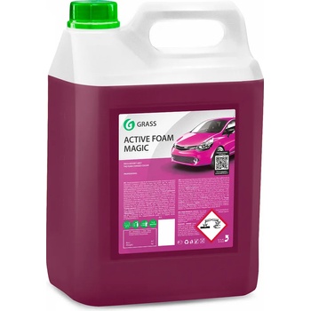 Image 1 of GRASS Active Foam Magic - Цветна електриково-розова пяна - препарат за безконтактно измиване - 6 кг