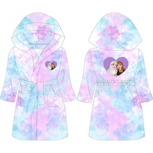 Eplusm Dívčí župan Frozen coral fleece modrofialový