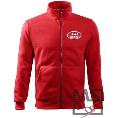 mikina s motivem Jawa 25 červená – Zboží Mobilmania