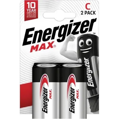 Energizer АЛКАЛНИ БАТЕРИИ enr max alk c chp2 energizer (e302306700)