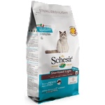 Schesir Беззърнена суха храна за кастрирани котки Schesir Sterilised Monoprotein с риба