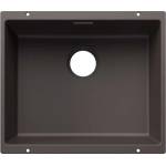 BLANCO Subline 500 - Мивка от Silgranit, 53x46 см, цвят „сива скала 527798 (527798) Мивка за вграждане