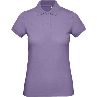 B&C Collection B&C INSPIRE POLO / Дамска поло тениска от органичен памук пике - цвят милениал лилав M (010440u4402)