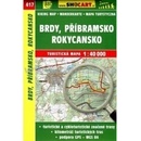 Brdy Příbramsko Rokycansko mapa 1:40 000 č. 417