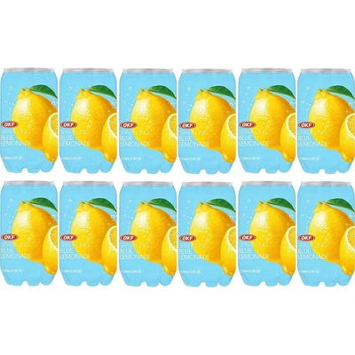 OKF Sparkling Blue Lemonade Drink 12 x 350 ml