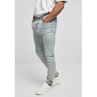 Urban Classics Rifle Slim Fit Zip jeans lighter washed