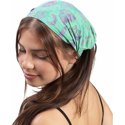 Čelenka BALI BATIK tyrkysová VIII.