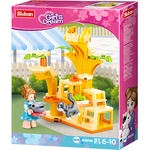 Sluban Конструктор Sluban Girl's Dream - Зона за котешки тренировки, 81 части (M38-B0970D)