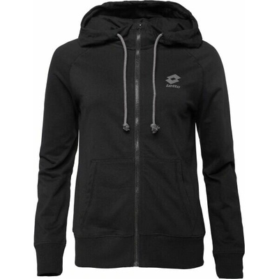 Lotto SMART OG FULL-ZIP Hoodie dámská mikina černá