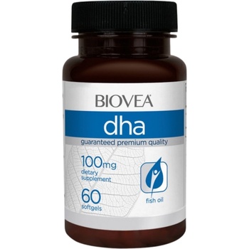 Biovea DHA, 100 mg, 60 капсули, Biovea (7893)