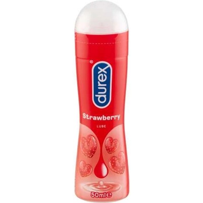 Durex Play Saucy Strawberry Lubricating Gel 50ml (5038483869642)