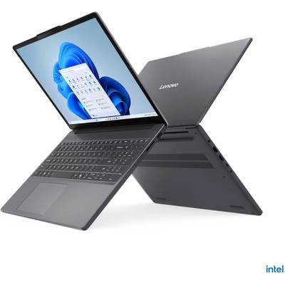 Лаптоп Lenovo IdeaPad Slim 3 15IRH10 (83K1007FBM)(сив), десетядрен Intel Core i7-13620H 3.6/4.9GHz, 15.3"(38.86 cm), WUXGA IPS Anti-glare Display (HDMI), 24GB DDR5, 1TB SSD, 2x USB 3.2 Gen 1 Type-A, No OS, 1.59 kg (83K1007FBM)