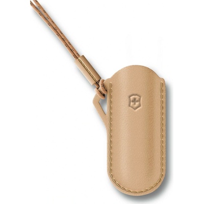 Victorinox Leather Pouch in Wet Sand 4.0670.49