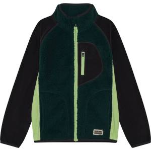 Color Kids Детско поларено яке Color Kids Kid's Teddy Jacket with Fleece Sleeves Fleece jacket - Phantom - размер 134 (EU) (703-7709-0218)