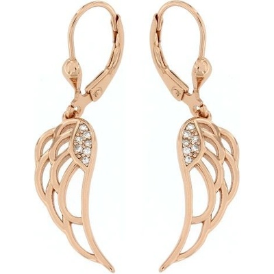 Zlatnictví U Kostela dámské náušnice andělské křídlo 081zl