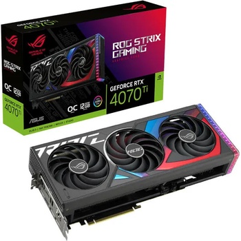 Image 1 of ASUS ROG Strix GeForce RTX 4070 Ti OC 12GB GDDR6X 192bit (ROG-STRIX-RTX4070TI-O12G-GAMING/90YV0II0-M0NA00)