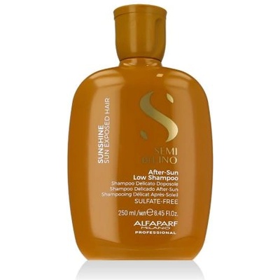 ALFAPARF Milano Semi Di Lino Sunshine After-Sun Low Shampoo 250 ml шампоан за коса, изтощена от слънцето за жени