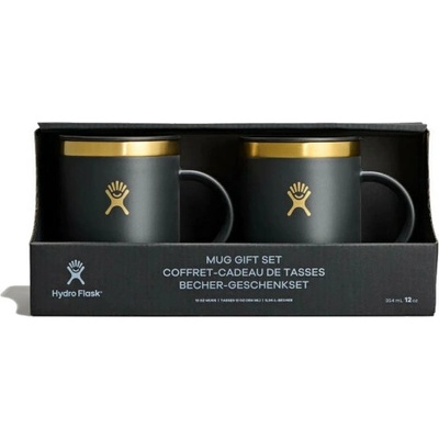Hydro Flask termohrnčeky MUG GIFT SET 2 x 355 ml čierna