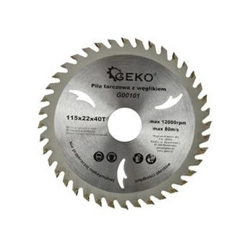 GEKO Pilový kotouč na dřevo s SK plátky 450 x 32 / 60 Z G00167