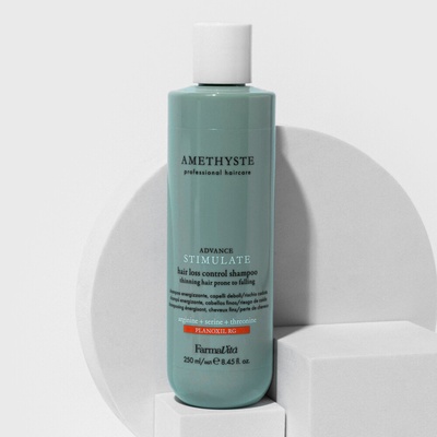 FarmaVita Amethyste Advance Stimulate posilující šampon pro slabé vlasy s tendencí vypadávat 250 ml
