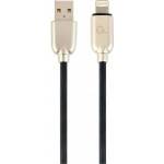 Gembird CC-USB2R-AMLM-1M Gembird Premium USB Cable to 8-pin (metal plugs, rubberized cable) 1m, black
